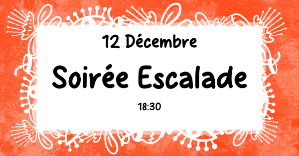 12.12 🎉 Fête de l’Escalade - Viens célébrer à La Nativa ! 🍻✨