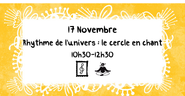 17.11 🎶 Rhythme de l’Univers – Le Cercle en Chant pour une Matinée Mélodieuse 🎶✨