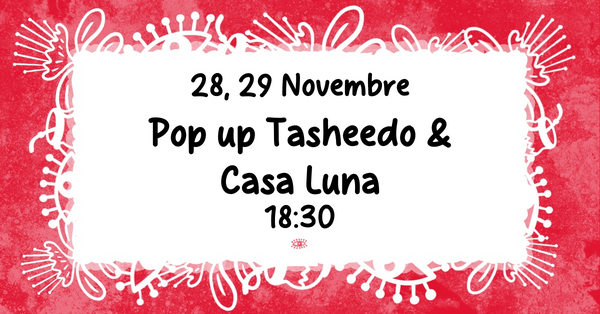 28-29.11🌸 Pop up Tasheedo & Casa Luna - Découvre l'Artisanat d'Amérique du Sud les 28 et 29 novembre ! 🌟✨