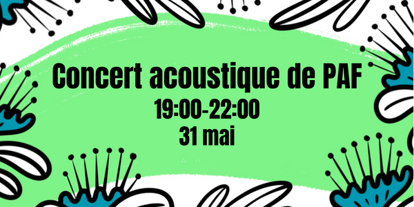 31.05 Concert acoustique de PAF: Musique française