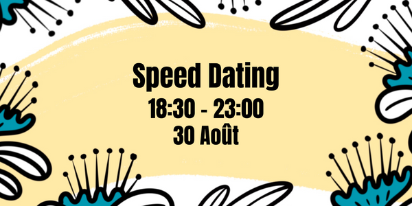 30.08 Speed Dating