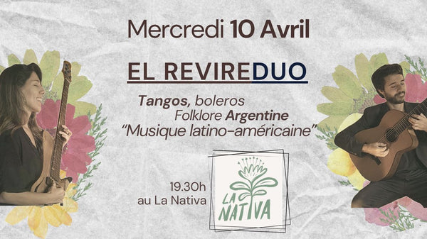 10.04 Concert: El revire duo (musique argentine)