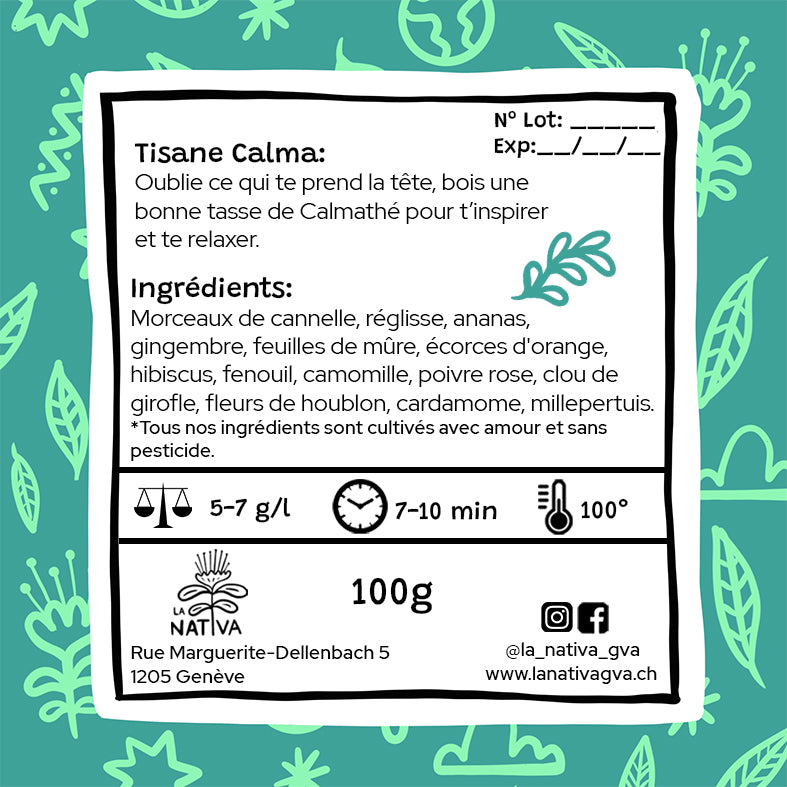 Tisane Calma - 100g